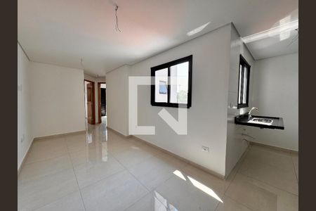 Sala de apartamento à venda com 2 quartos, 102m² em Parque Oratório, Santo André