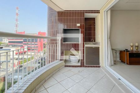 Sacada  de apartamento à venda com 3 quartos, 107m² em Centro, São Bernardo do Campo