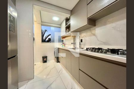 Cozinha de apartamento à venda com 3 quartos, 135m² em Paquetá, Belo Horizonte