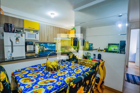 Sala de Jantar de apartamento para alugar com 3 quartos, 63m² em Jardim Santo André, Santo André