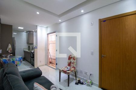 Sala de apartamento para alugar com 2 quartos, 61m² em Loteamento Dinora Rosa, Sorocaba