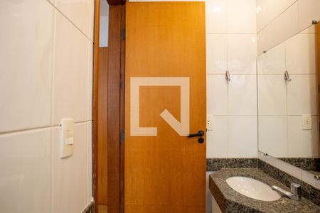 Banheiro da Suíte de apartamento à venda com 3 quartos, 93m² em São Pedro, Belo Horizonte