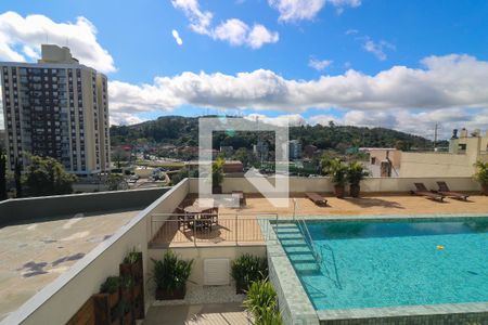 Vista da Sala de apartamento à venda com 2 quartos, 57m² em Partenon, Porto Alegre