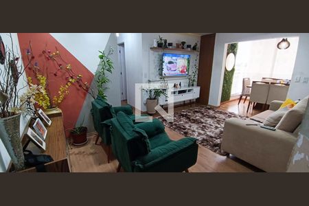 Sala de apartamento à venda com 3 quartos, 73m² em Jardim Wanda, Taboão da Serra