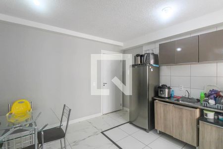 Cozinha de apartamento à venda com 1 quarto, 36m² em Vila Graciosa, São Paulo