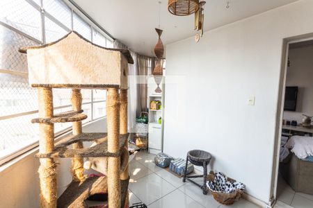 Varanda da Sala de apartamento à venda com 4 quartos, 132m² em Barro Preto, Belo Horizonte