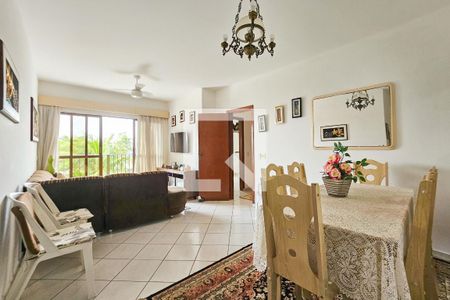 Sala de apartamento para alugar com 2 quartos, 80m² em Jardim Guaiuba, Guarujá