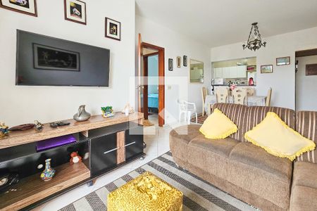 Sala de apartamento para alugar com 2 quartos, 80m² em Jardim Guaiuba, Guarujá