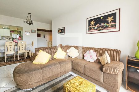 Sala de apartamento para alugar com 2 quartos, 80m² em Jardim Guaiuba, Guarujá