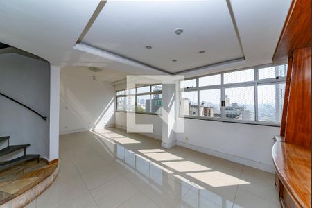 Sala 1 de apartamento à venda com 3 quartos, 226m² em Gutierrez, Belo Horizonte