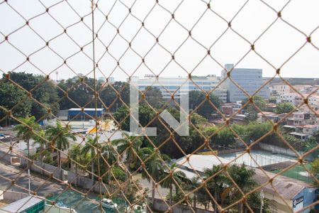 VISTA DA SACADA de apartamento para alugar com 2 quartos, 66m² em Vila Industrial, Campinas