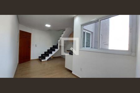 Sala de apartamento à venda com 2 quartos, 100m² em Vila Camilópolis, Santo André