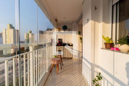 Varanda de apartamento à venda com 2 quartos, 68m² em Brás, São Paulo