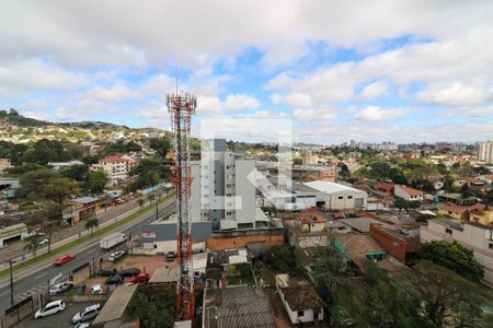 Vista da Suíte de apartamento à venda com 2 quartos, 52m² em Partenon, Porto Alegre