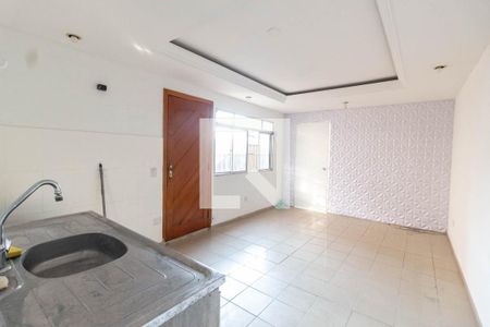 Sala/Cozinha de casa para alugar com 2 quartos, 90m² em Vila Paulicéia, São Paulo