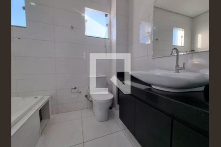 Banheiro da Suíte de casa à venda com 3 quartos, 180m² em Havaí, Belo Horizonte