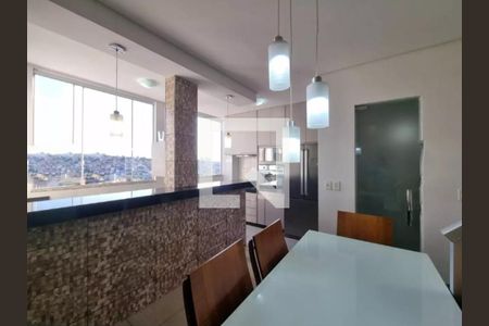 Cozinha de casa à venda com 3 quartos, 180m² em Havaí, Belo Horizonte