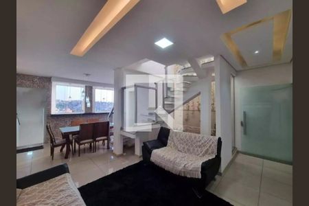 Sala de casa à venda com 3 quartos, 180m² em Havaí, Belo Horizonte