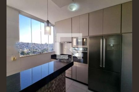 Cozinha de casa à venda com 3 quartos, 180m² em Havaí, Belo Horizonte