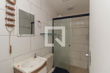 Banheiro de kitnet/studio para alugar com 1 quarto, 27m² em Campos Elíseos, São Paulo