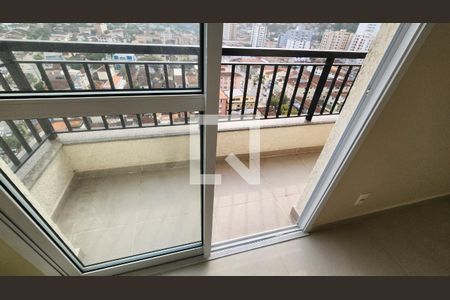 Vista da Sala de apartamento para alugar com 1 quarto, 52m² em Marapé, Santos