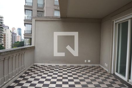 Varanda de apartamento para alugar com 1 quarto, 84m² em Jardim Paulistano, São Paulo