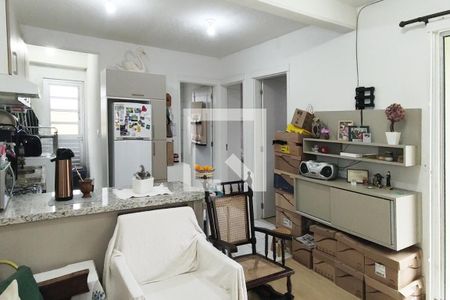 Sala de apartamento para alugar com 1 quarto, 60m² em Canudos, Novo Hamburgo