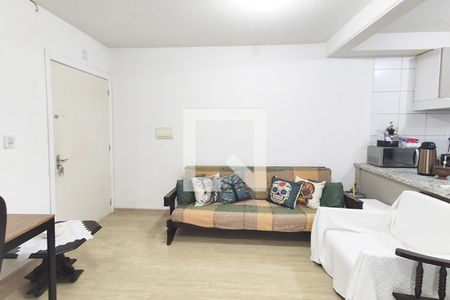 Sala de apartamento para alugar com 1 quarto, 60m² em Canudos, Novo Hamburgo