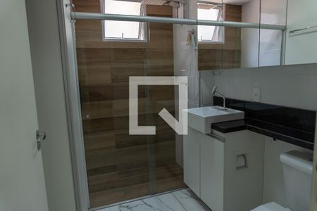 Banheiro de apartamento à venda com 2 quartos, 47m² em Bom Jesus, Contagem