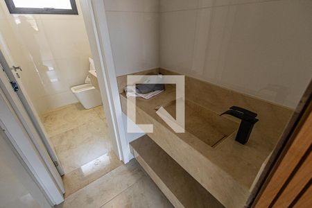 Lavabo de casa de condomínio à venda com 4 quartos, 545m² em Alphaville Vespasiano, Vespasiano