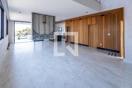 Sala de casa de condomínio à venda com 4 quartos, 545m² em Alphaville Vespasiano, Vespasiano