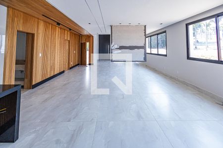 Sala de casa de condomínio à venda com 4 quartos, 545m² em Alphaville Vespasiano, Vespasiano