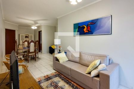 Sala de apartamento para alugar com 2 quartos, 93m² em Guilhermina, Praia Grande