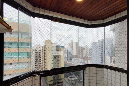 Sacada de apartamento para alugar com 2 quartos, 93m² em Guilhermina, Praia Grande