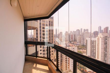 Varanda de apartamento à venda com 3 quartos, 135m² em Vila Regente Feijó, São Paulo