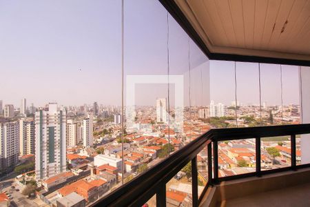 Varanda de apartamento à venda com 3 quartos, 135m² em Vila Regente Feijó, São Paulo