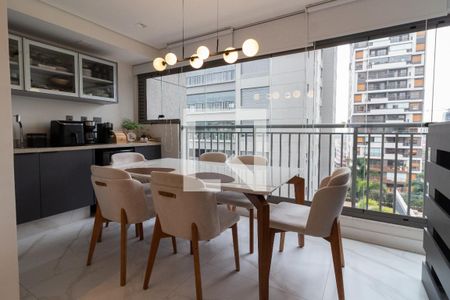 Varanda gourmet de apartamento à venda com 2 quartos, 69m² em Butantã, São Paulo