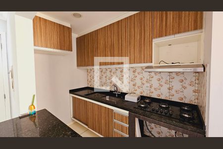 Cozinha e Área de Serviço de apartamento à venda com 2 quartos, 48m² em Jardim do Lago, Jundiaí