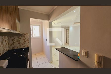 Cozinha e Área de Serviço de apartamento à venda com 2 quartos, 48m² em Jardim do Lago, Jundiaí