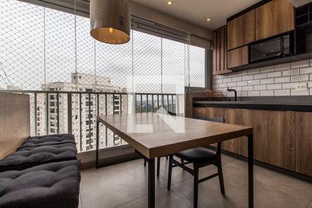 Sala de Jantar de apartamento para alugar com 2 quartos, 53m² em Alphaville Empresarial, Barueri