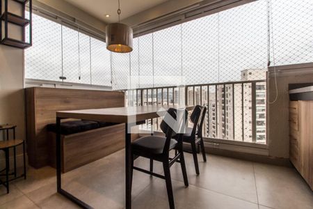 Sala de Jantar de apartamento para alugar com 2 quartos, 53m² em Alphaville Empresarial, Barueri