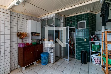 Varanda de apartamento à venda com 3 quartos, 103m² em Buritis, Belo Horizonte