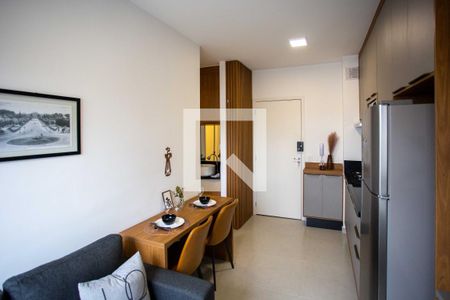 Sala/Cozinha de apartamento à venda com 1 quarto, 26m² em Ipiranga, São Paulo