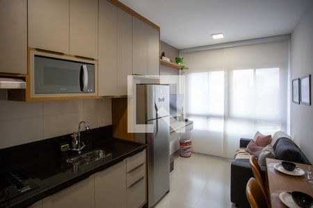 Sala/Cozinha de apartamento à venda com 1 quarto, 26m² em Ipiranga, São Paulo