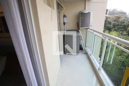 Varanda da Sala de apartamento à venda com 3 quartos, 120m² em Pechincha, Rio de Janeiro