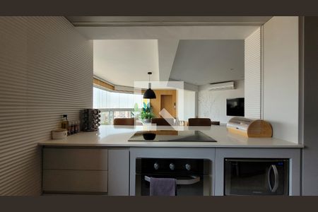 Cozinha de apartamento à venda com 3 quartos, 160m² em Vila Guiomar, Santo André