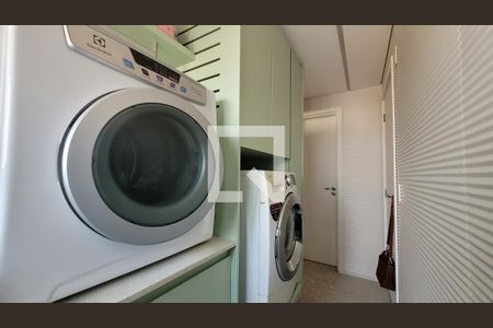 Lavanderia de apartamento à venda com 3 quartos, 160m² em Vila Guiomar, Santo André