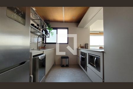 Cozinha de apartamento à venda com 3 quartos, 160m² em Vila Guiomar, Santo André