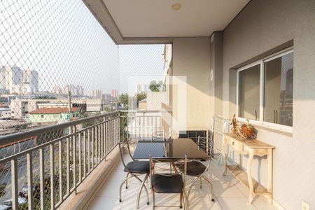 Varanda Gourmet  de apartamento à venda com 2 quartos, 67m² em Chácara Santo Antônio (zona Leste), São Paulo