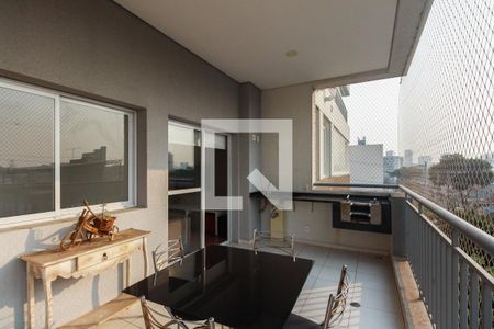 Varanda Gourmet  de apartamento para alugar com 2 quartos, 67m² em Chácara Santo Antônio (zona Leste), São Paulo